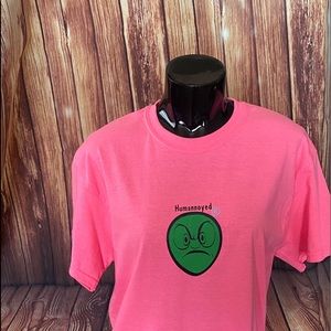 Pink Humannoyed T-Shirt